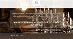 Desktop Screenshot of clubdelvino.com.co