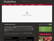 Tablet Screenshot of clubdelvino.cz